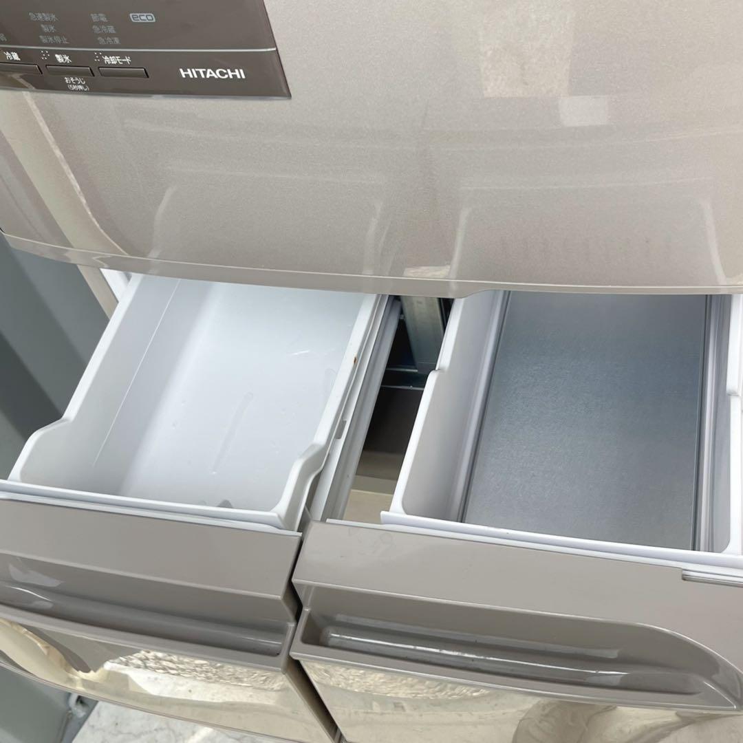 取付無料！高性能日立おしゃれインテリア5ドア2023年製冷蔵庫！洗濯機