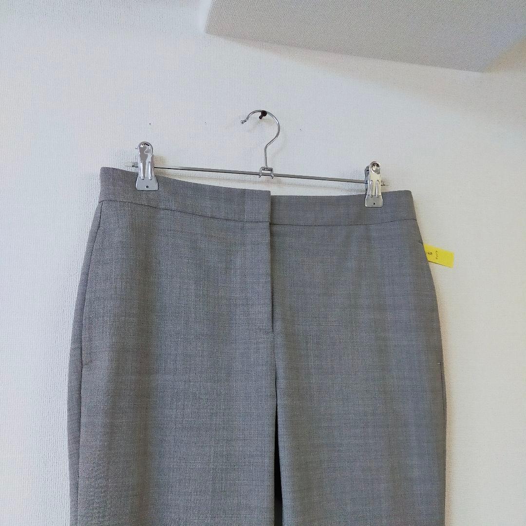 現行タグ　theory　ノーカラー　パンツスーツ　セットアップ