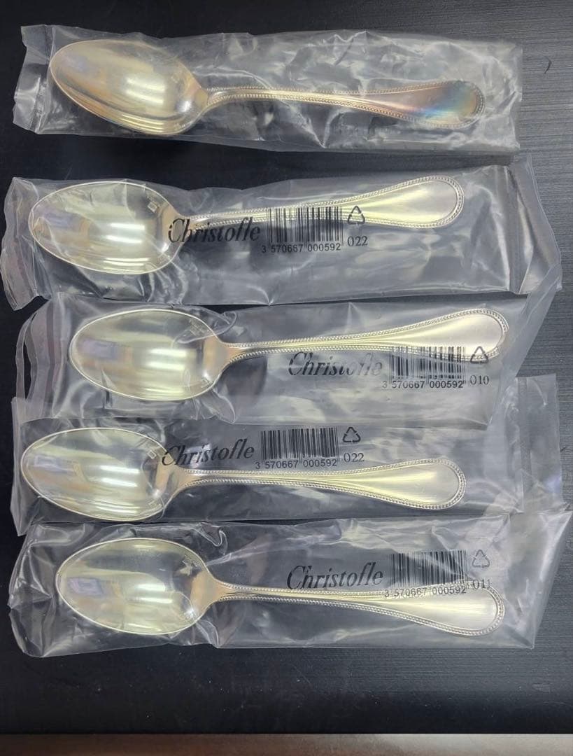 クリストフル　スプーン　新品未使用