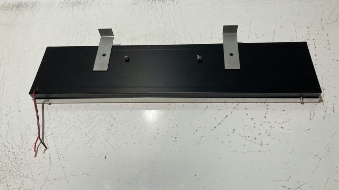 ワンマンアンドン788カーテンレール挟み込み取り付け仕様