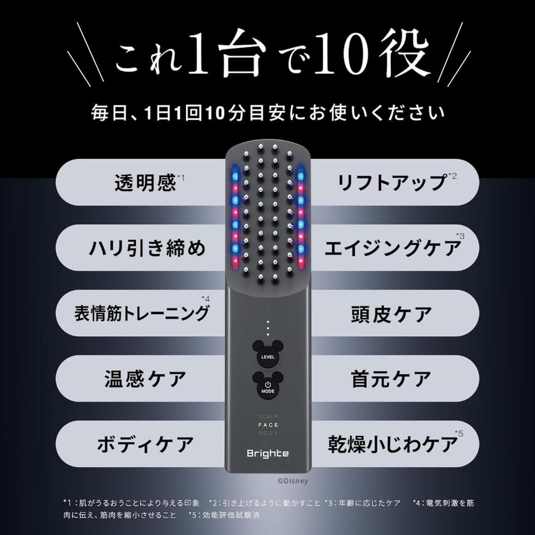 ディズニー Brighte ブライト ELEKI BRUSH+ エレキブラシ