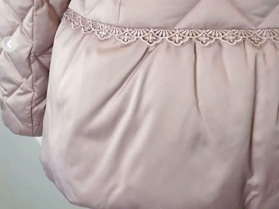 SALE　スーパービューティー　今季秋冬ダウンコート　ピンク44(XL)新品