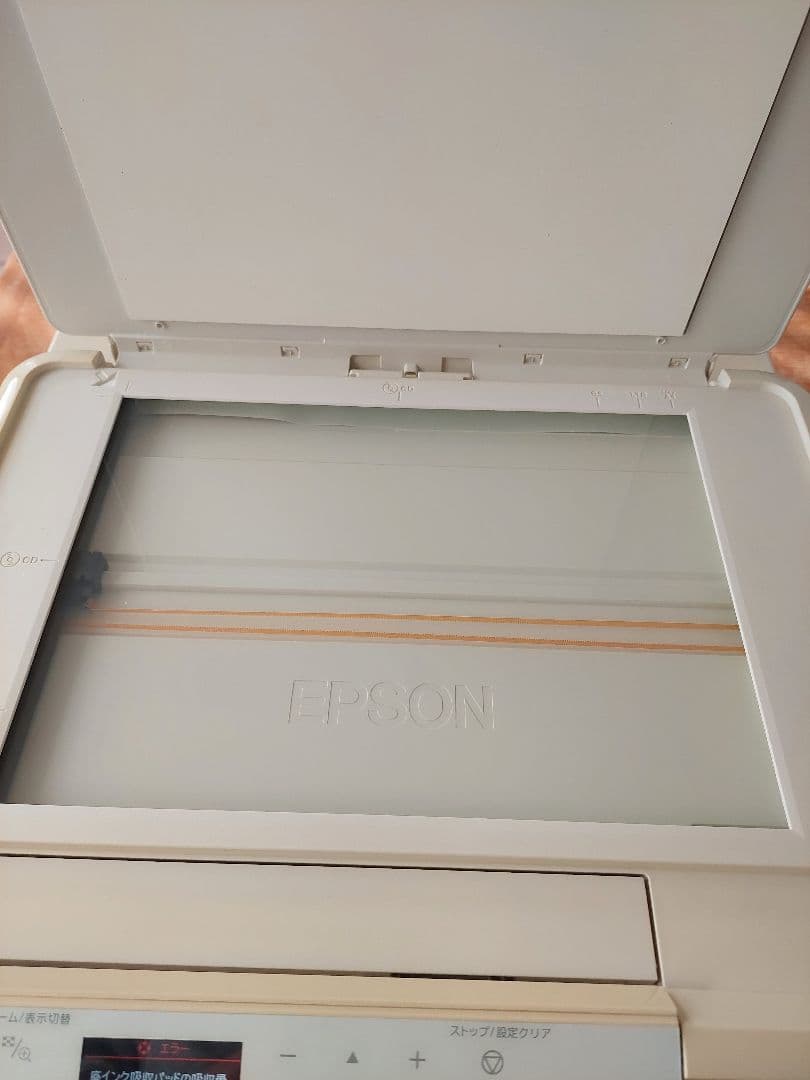 【ジャンク品】EPSON EP-804AW プリンター 未使用インク付(2色)