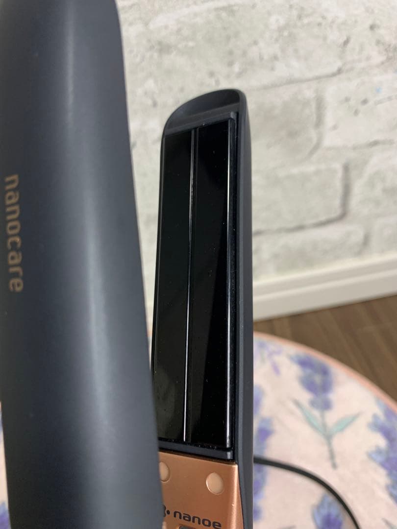 【美品】Panasonic ナノケア　ストレートヘアアイロン　EH-HS0E