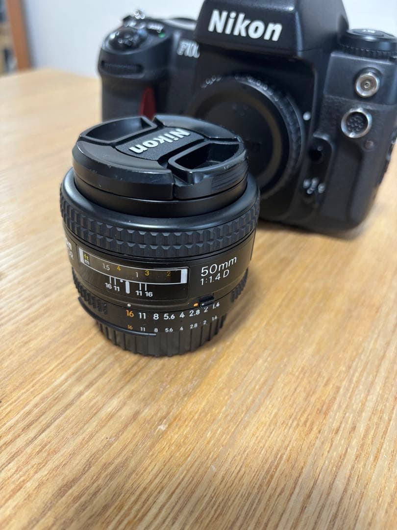 H12/5878F★美品★ニコン Nikon F100 ボディ＆レンズセット