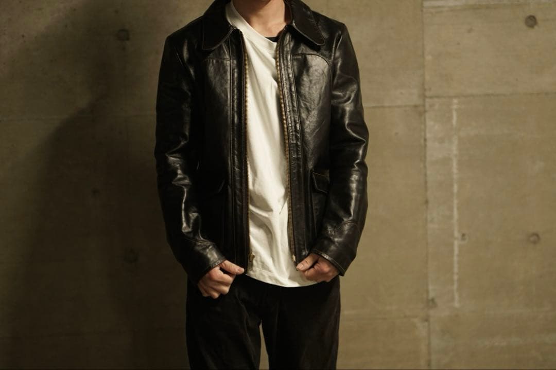 JOE McCOY 70s ホースハイド レザージャケット 38