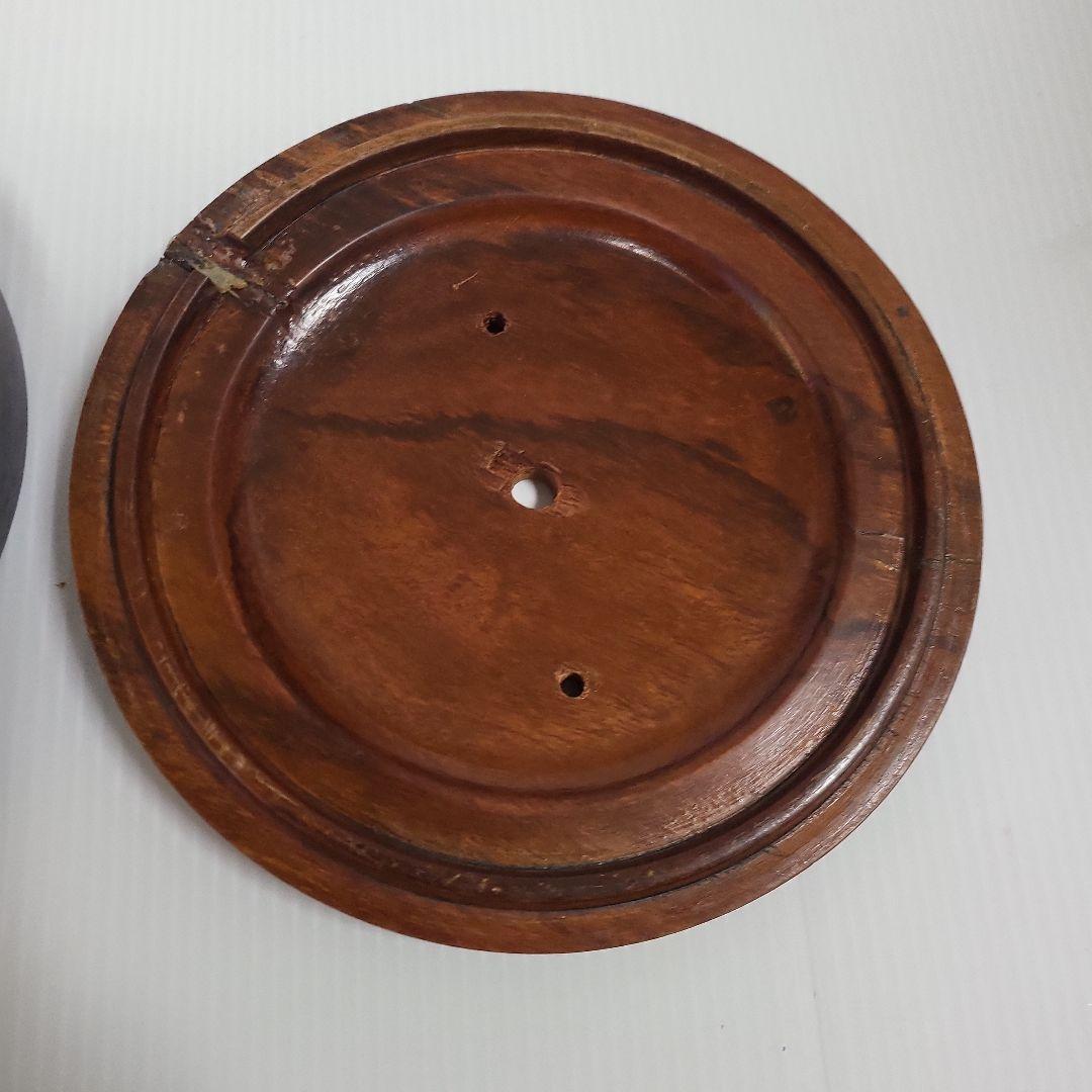 ま*つ様 老坑　端渓　円形硯