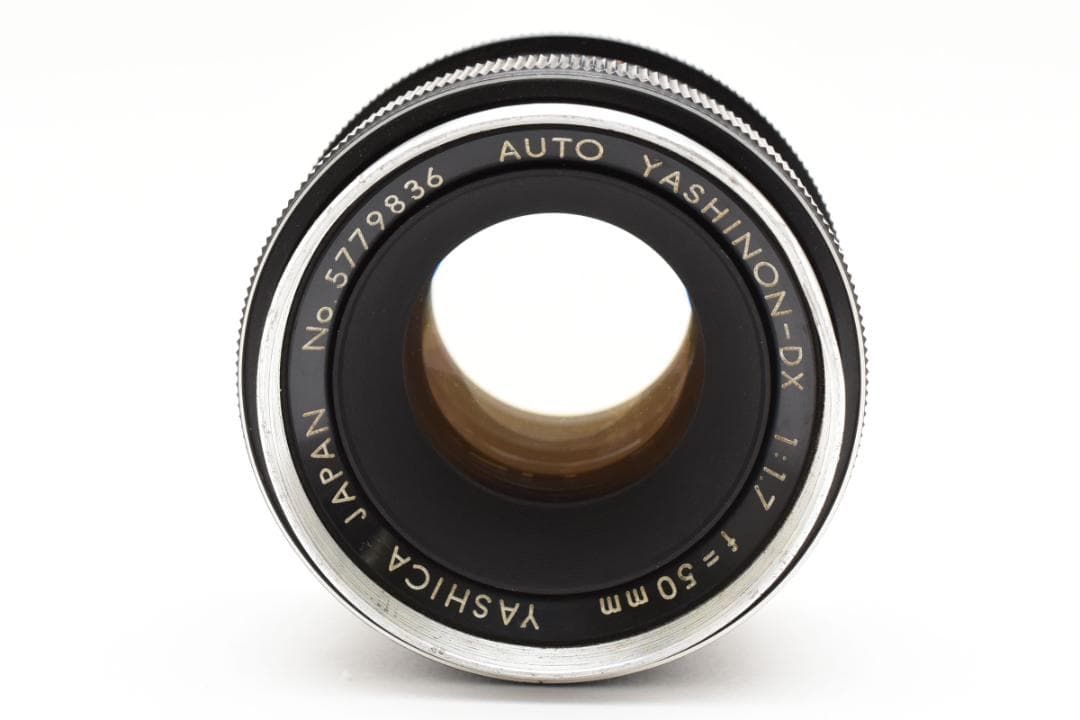 ◎フレア◎YASHICA YASHINON-DX 50mm F1.7 Y076