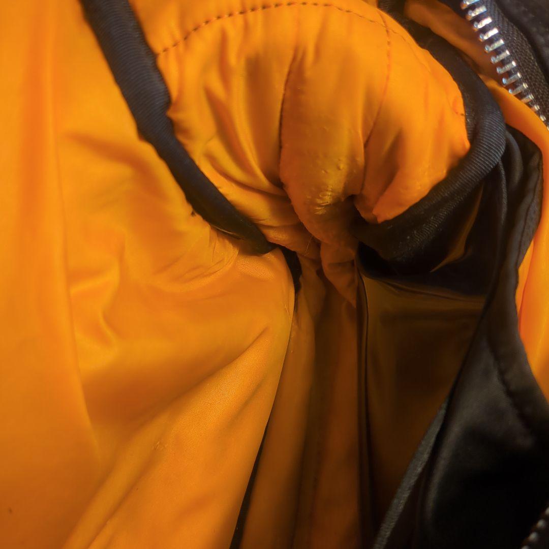 【廃盤】ポーター　PORTER タンカー　ブラック ショルダーバッグ　やや大きめ