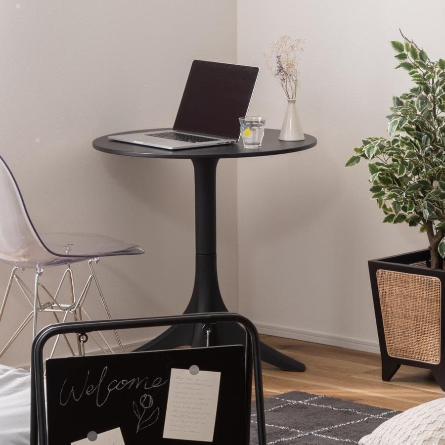 東谷 カフェテーブル CL-490BK 481