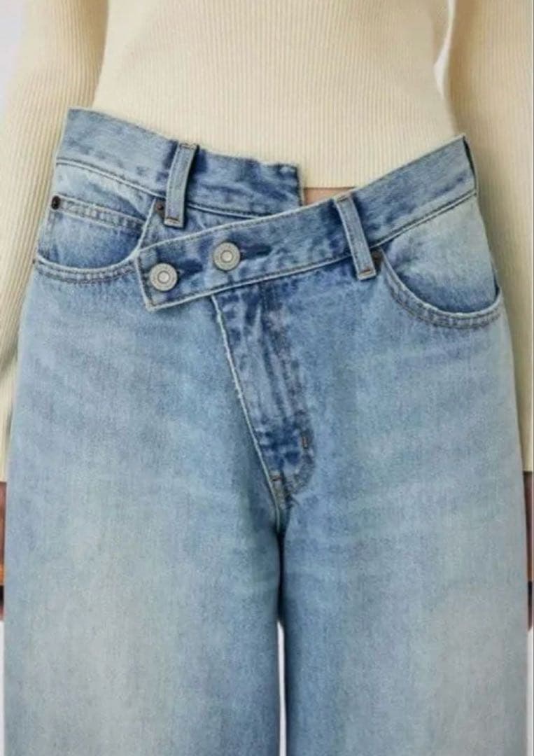 CROSS WAIST WIDE ストレート サイズ2