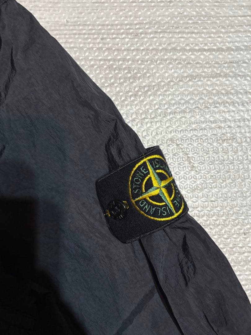 ジャケット・アウター stone  black nylon jacket