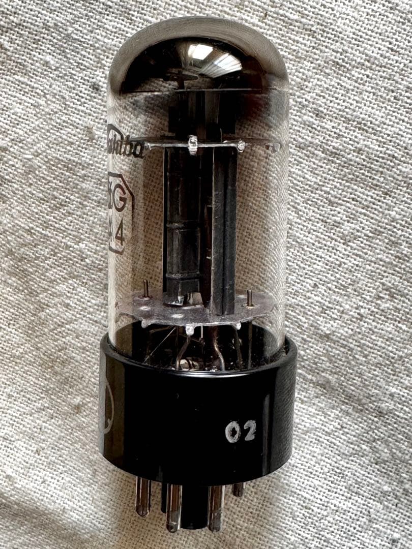 真空管 東芝 6GA4 2本セット