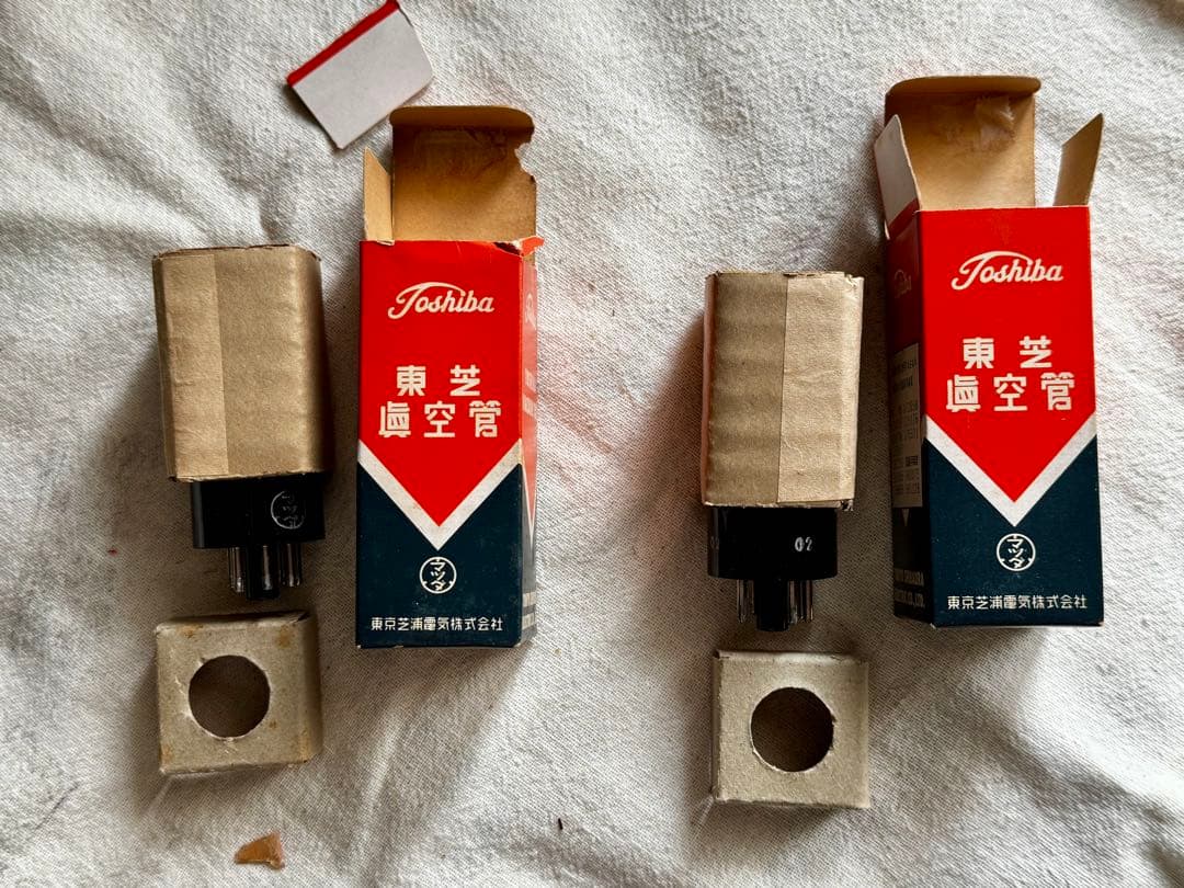 真空管 東芝 6GA4 2本セット