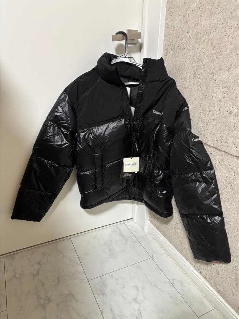   カルバンクライン ダウン ブラック 黒 Lサイズ