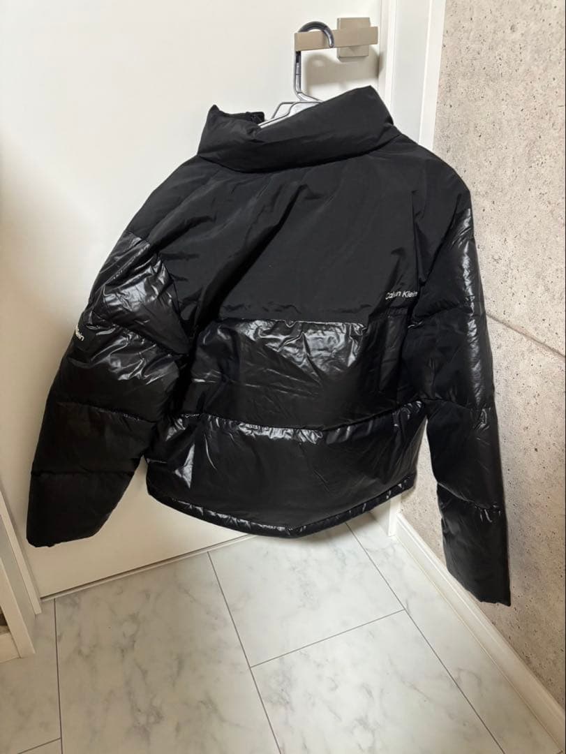   カルバンクライン ダウン ブラック 黒 Lサイズ