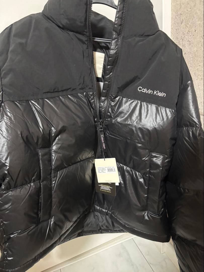   カルバンクライン ダウン ブラック 黒 Lサイズ