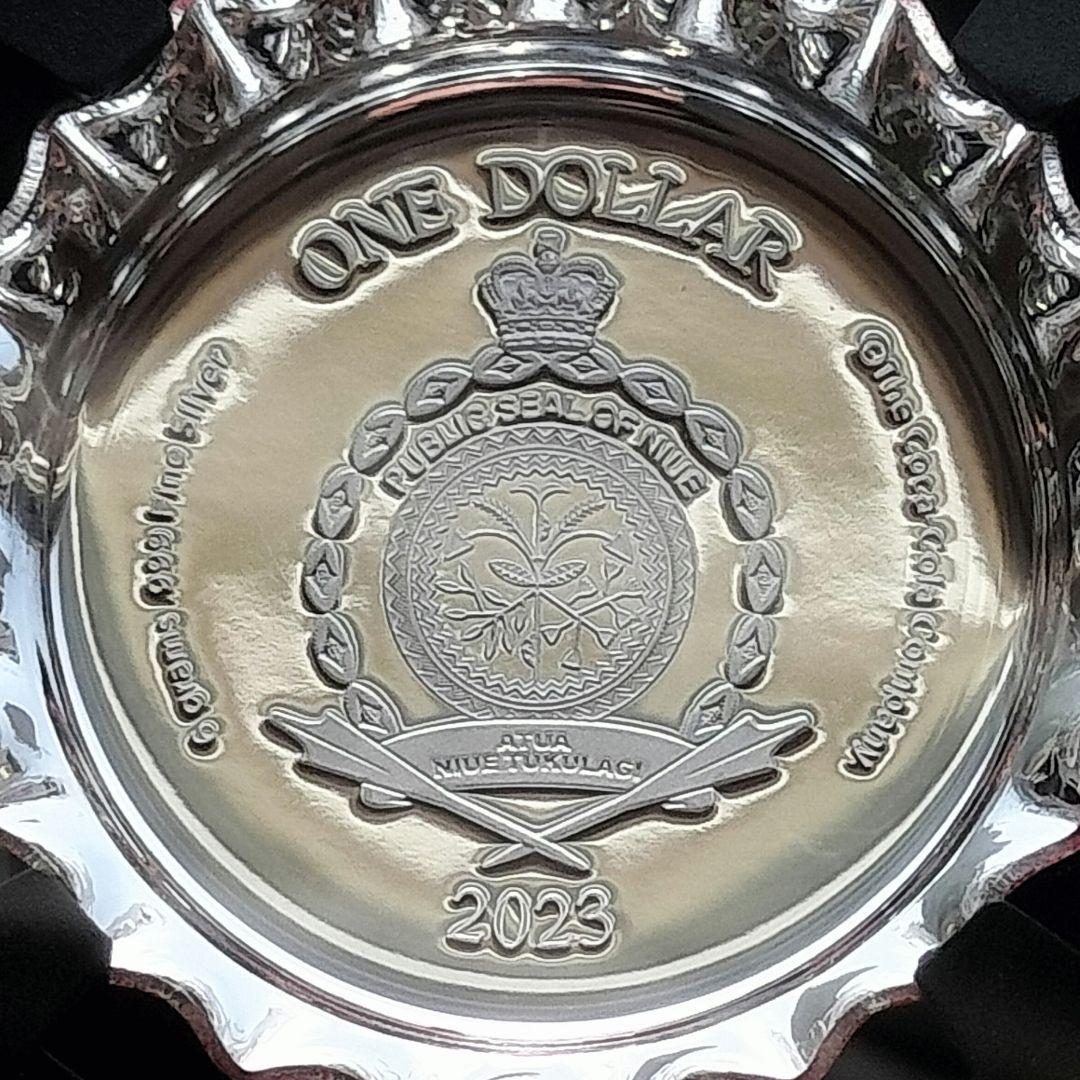 コカ・コーラボトルキャップ銀貨（NGC PF70UC最高鑑定）