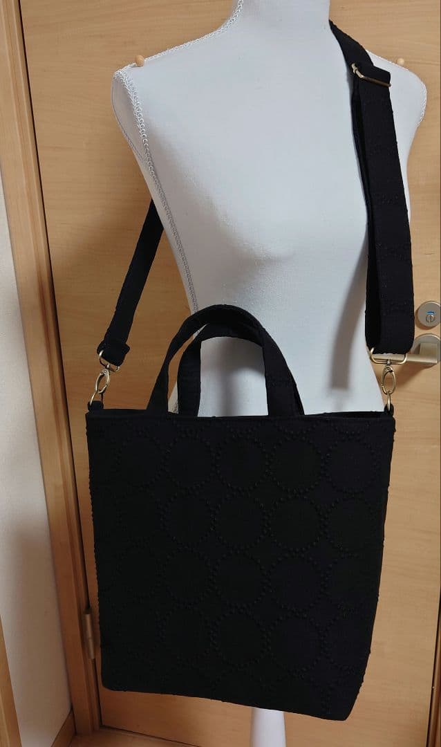 専用dop tambourine black　ミナペルホネン トートバッグ