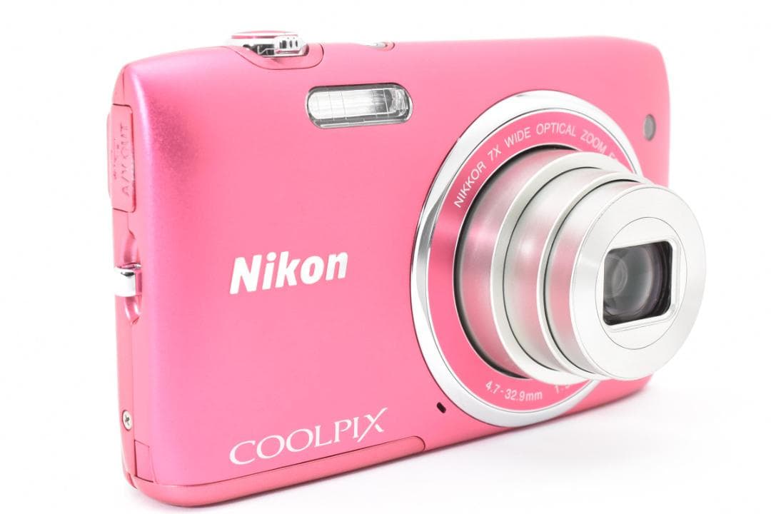 ■ 美品 ■ニコン　Nikon COOLPIX S3500 ストロベリーピンク