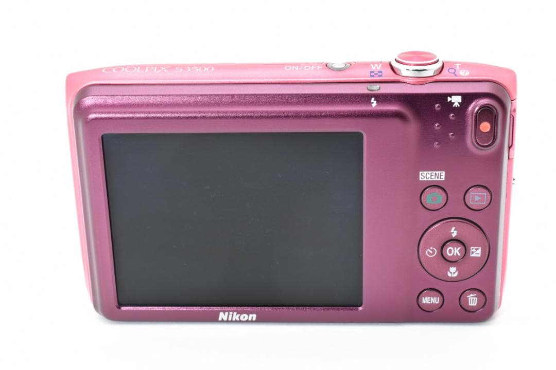 ■ 美品 ■ニコン　Nikon COOLPIX S3500 ストロベリーピンク