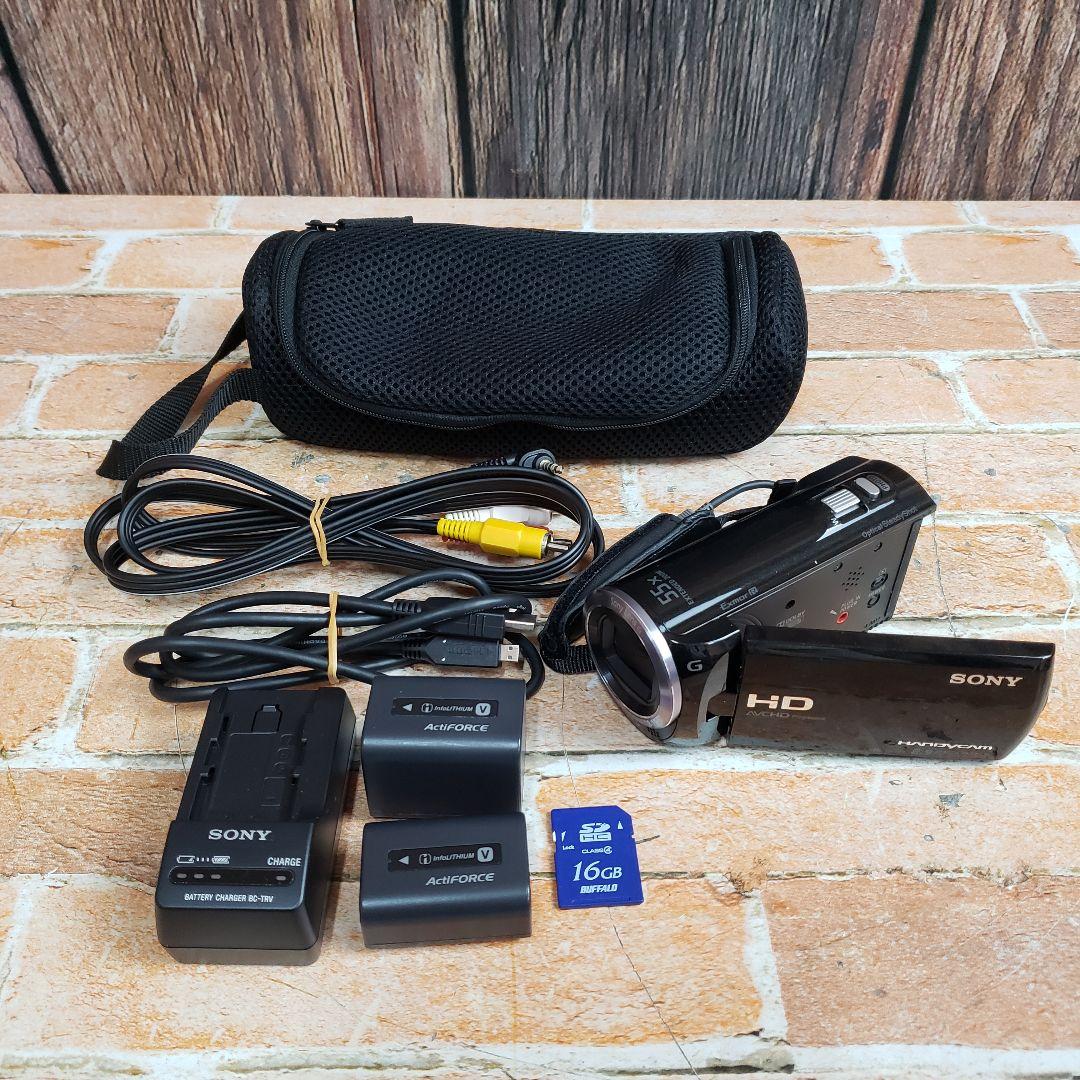 ソニー SONY HDR-CX390 デジタルビデオカメラ 黒 ブラック