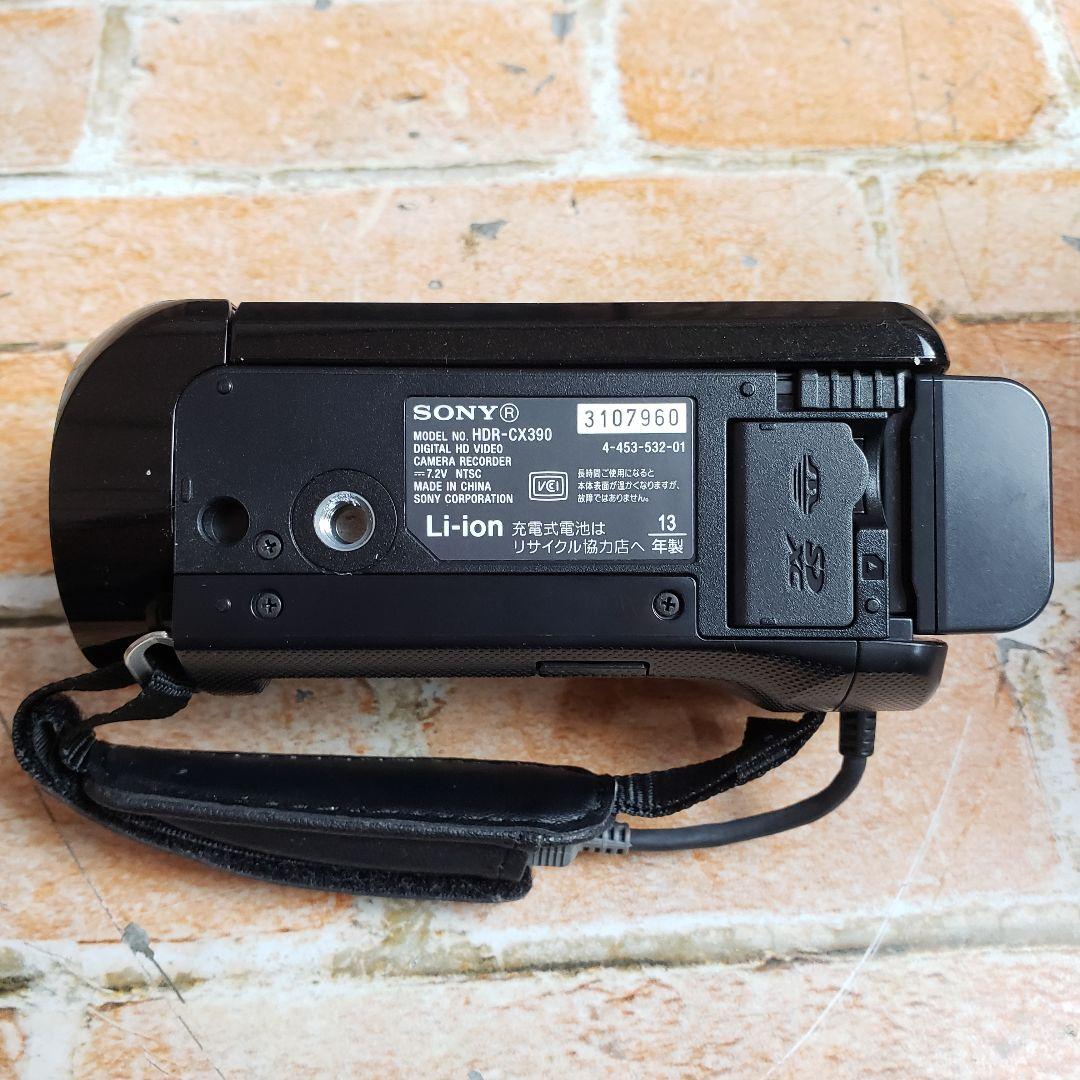 ソニー SONY HDR-CX390 デジタルビデオカメラ 黒 ブラック