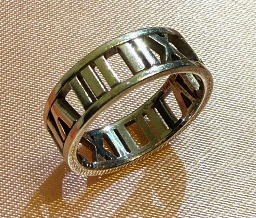 正規品 Tiffany ティファニー アトラスリング SV925 16号