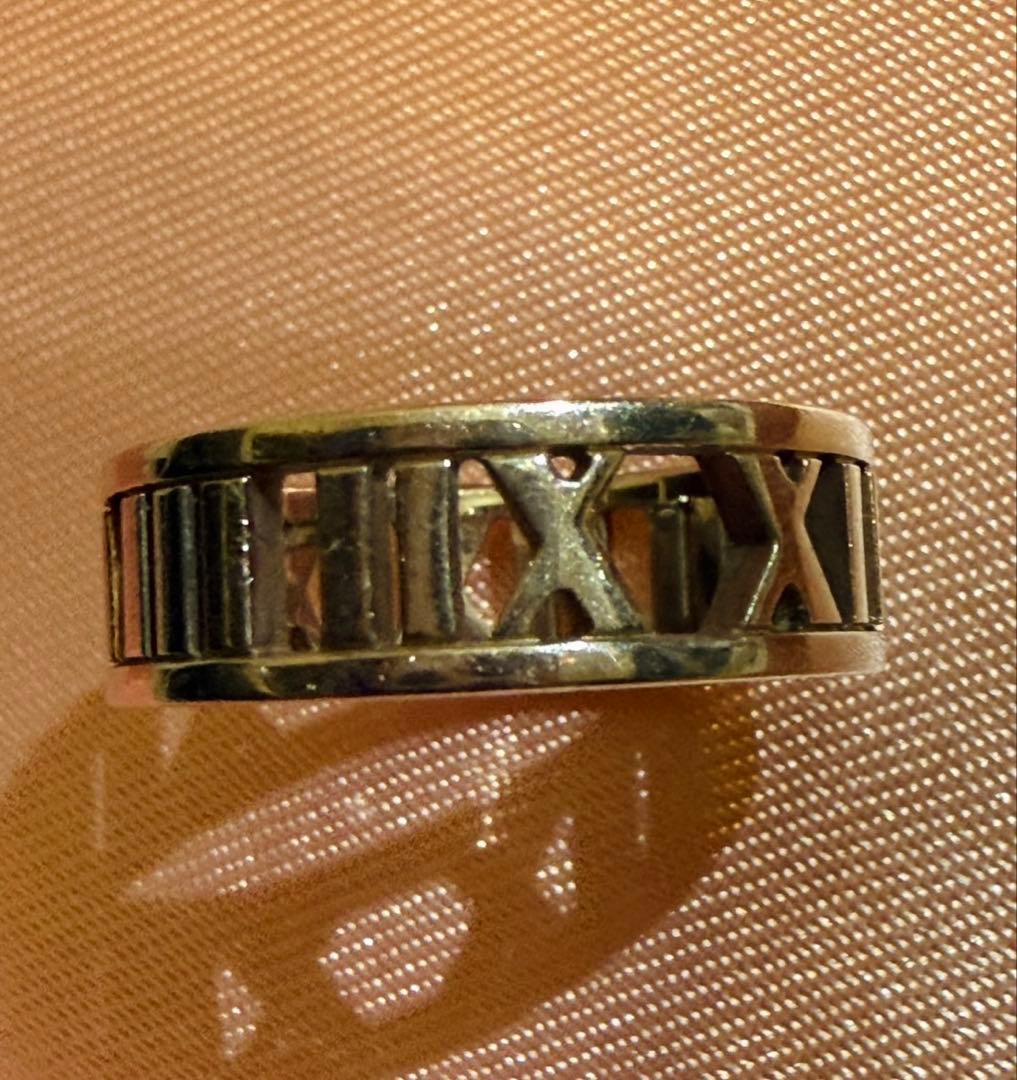 正規品 Tiffany ティファニー アトラスリング SV925 16号