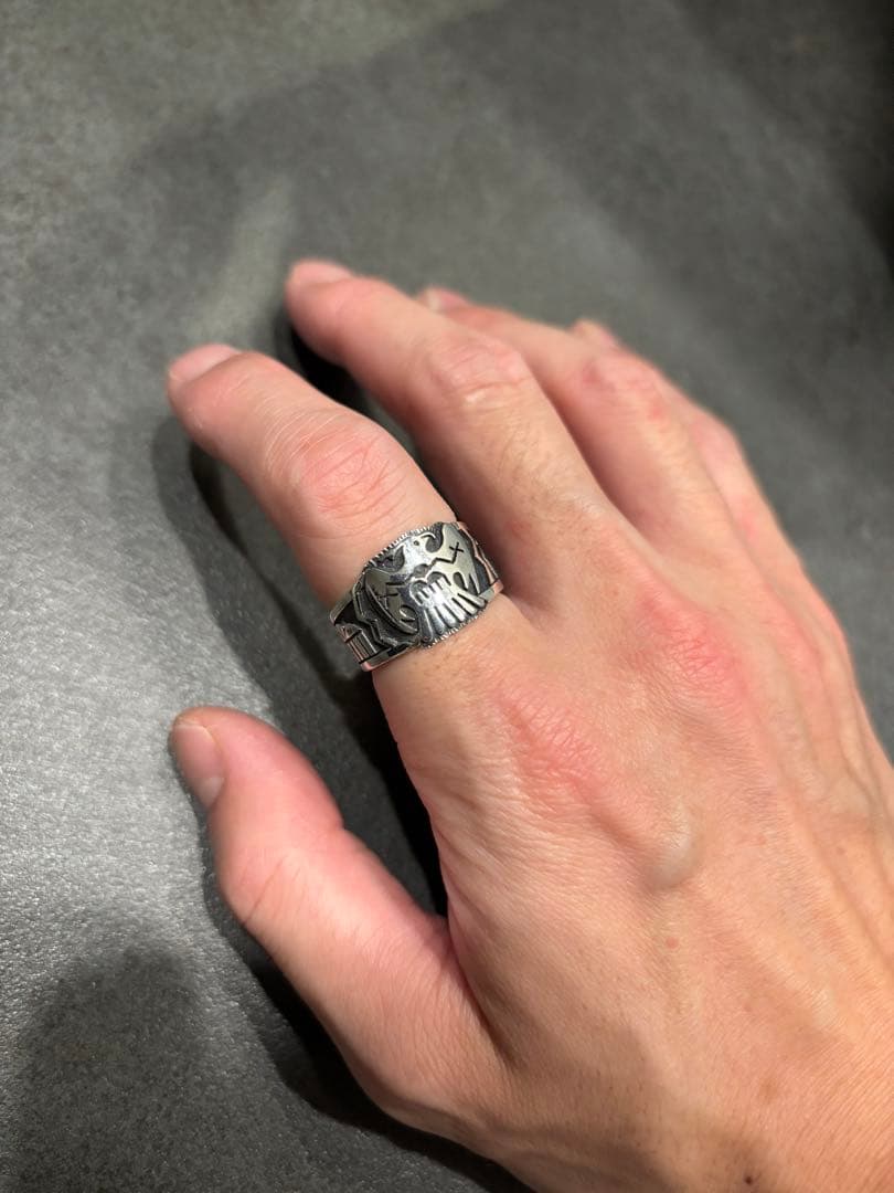 インディアンジュエリー（ホピ・フェニックスモチーフ）