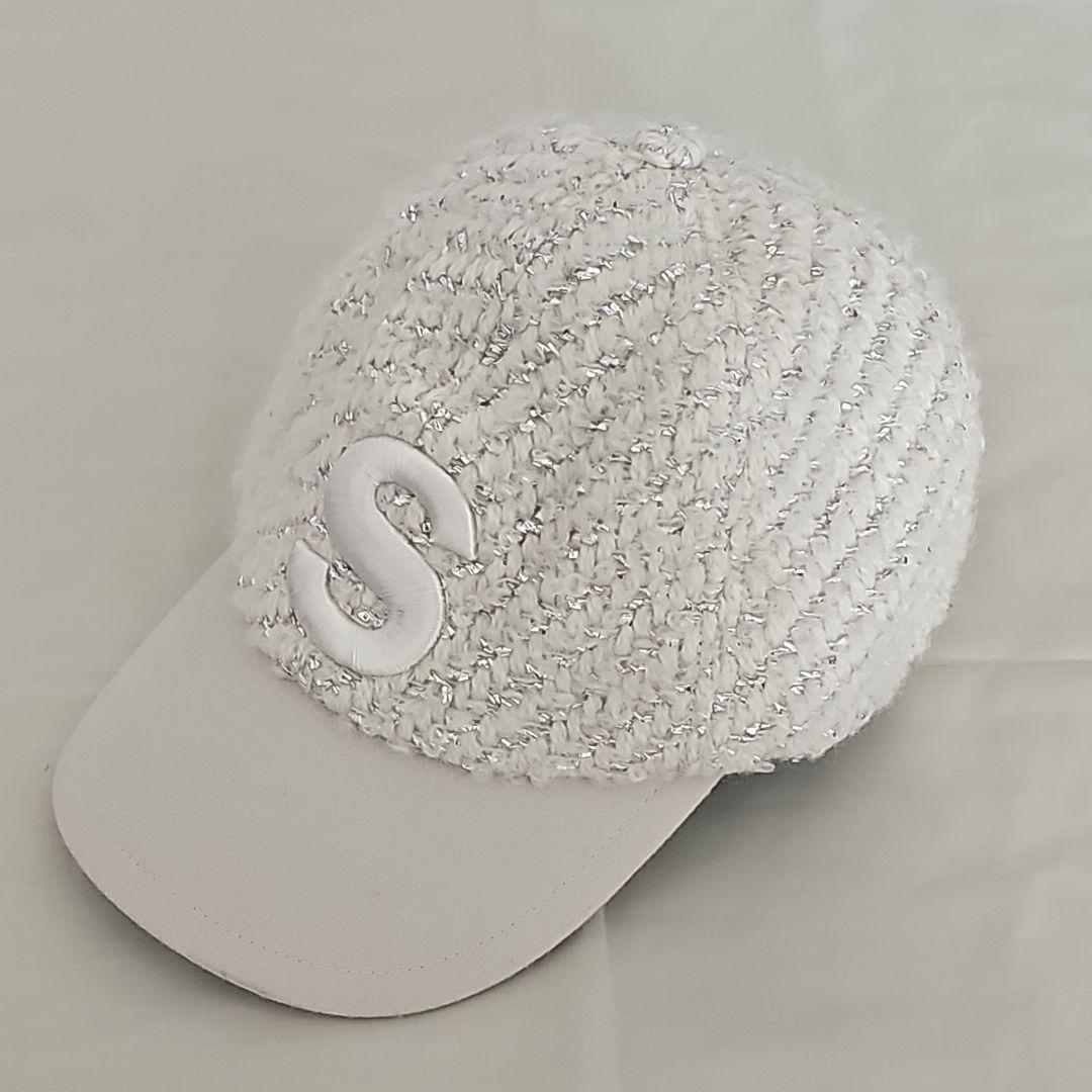 sacai ボアキャップ ホワイト