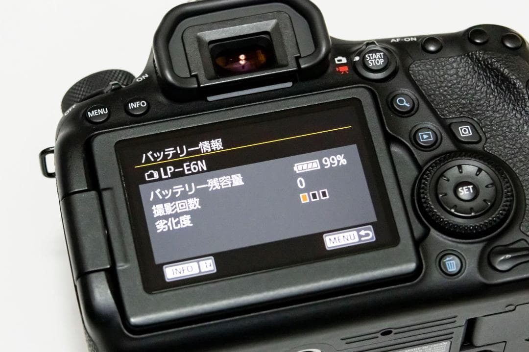 Canon キヤノン EOS 6D Mark II 本体（シャッター約1万回）