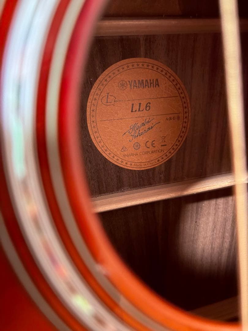 【美品】YAMAHA LL6 アコースティックギター