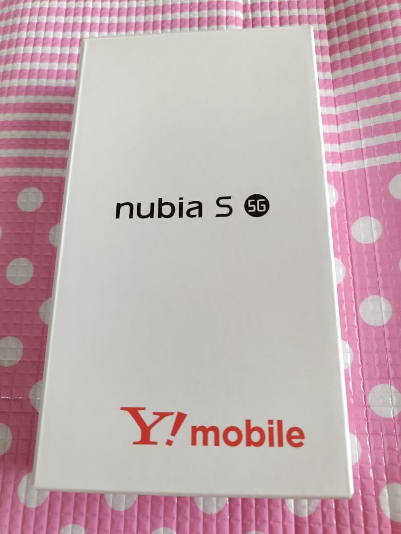 nubia S 5G Y!mobile ホワイト 未開封新品【値下げ不可】