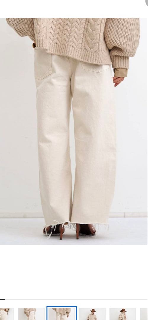 シチズンズ オブ ヒューマニティー　AYLA RAW HEM CROPPED28