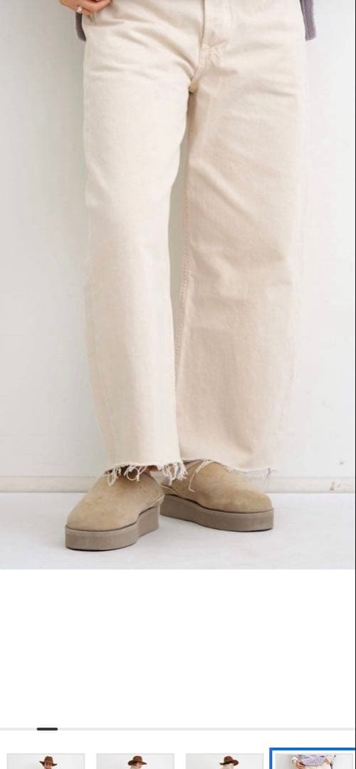 シチズンズ オブ ヒューマニティー　AYLA RAW HEM CROPPED28