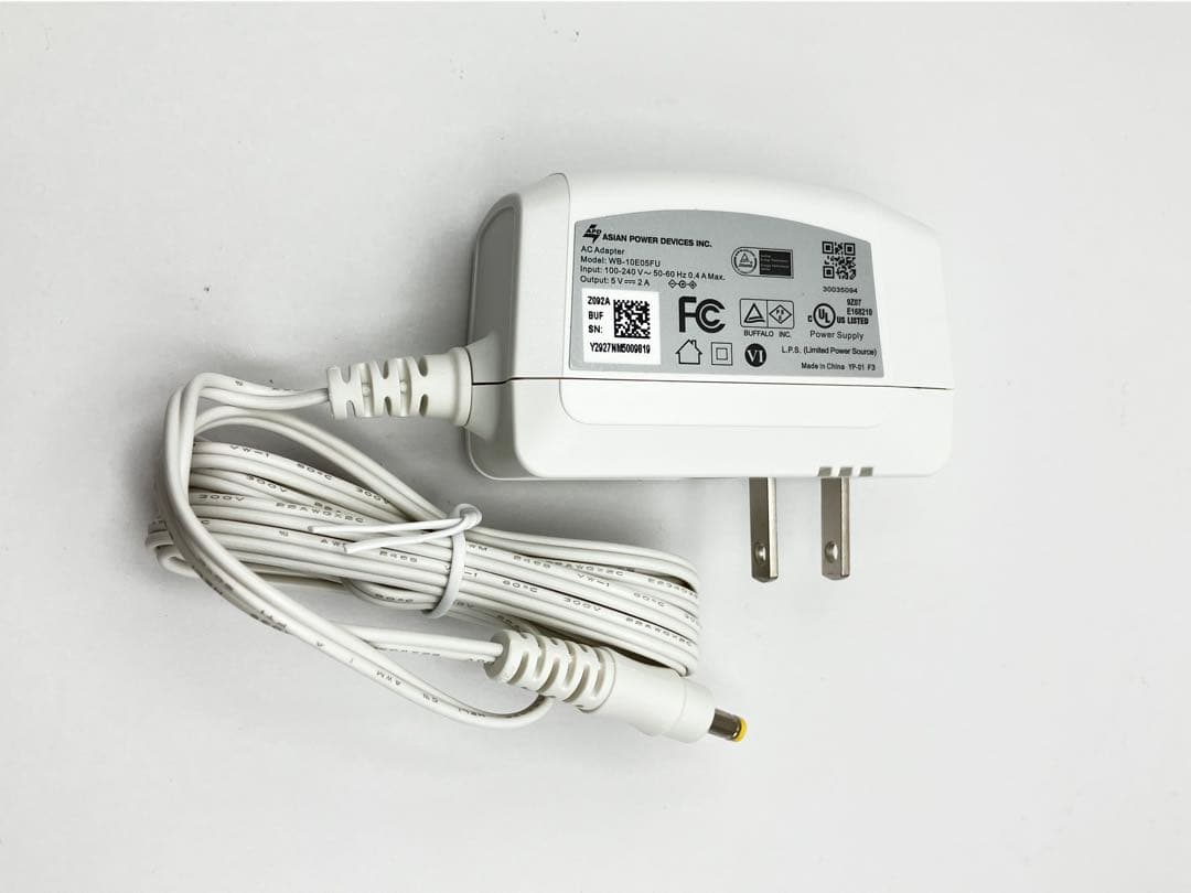 【未使用品】BUFFALO ラクレコ Wi-Fiモデル ホワイト