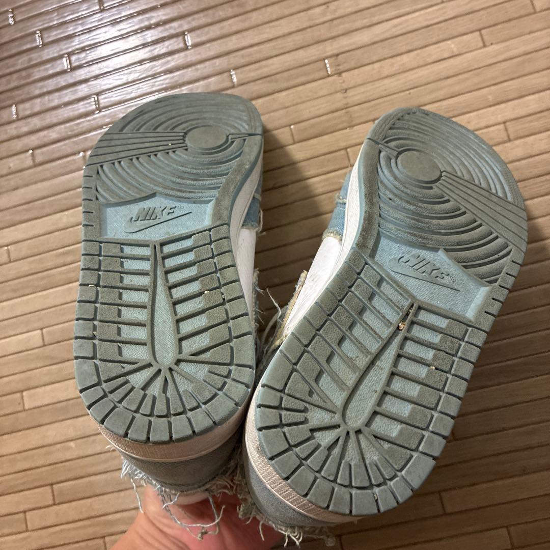 Air Jordan 1 デニム/ホワイト