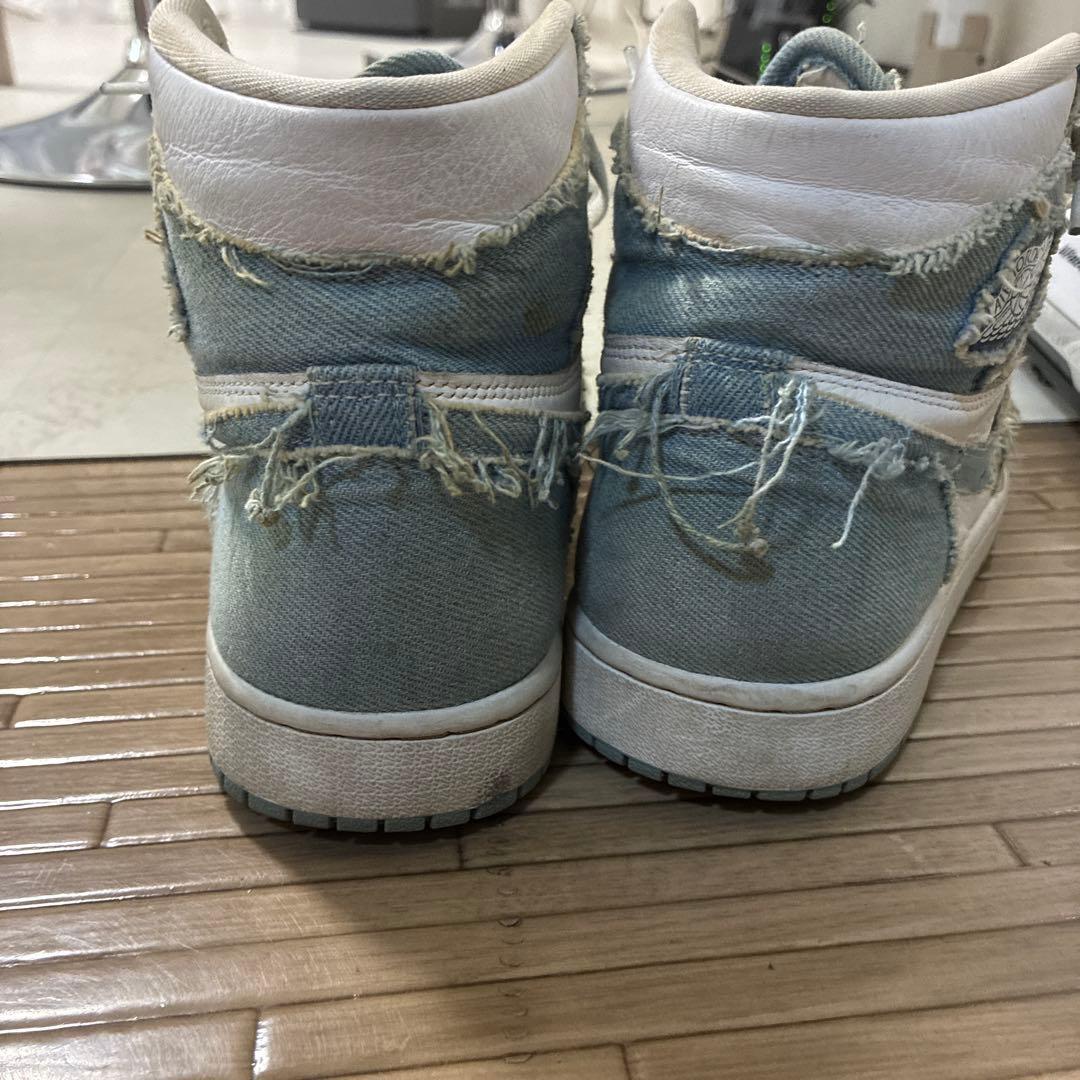 Air Jordan 1 デニム/ホワイト