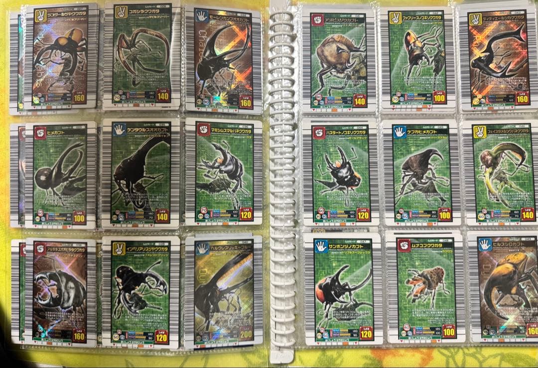 ムシカード・アダーコレクションコンプ ムシキング 2006ファースト セット