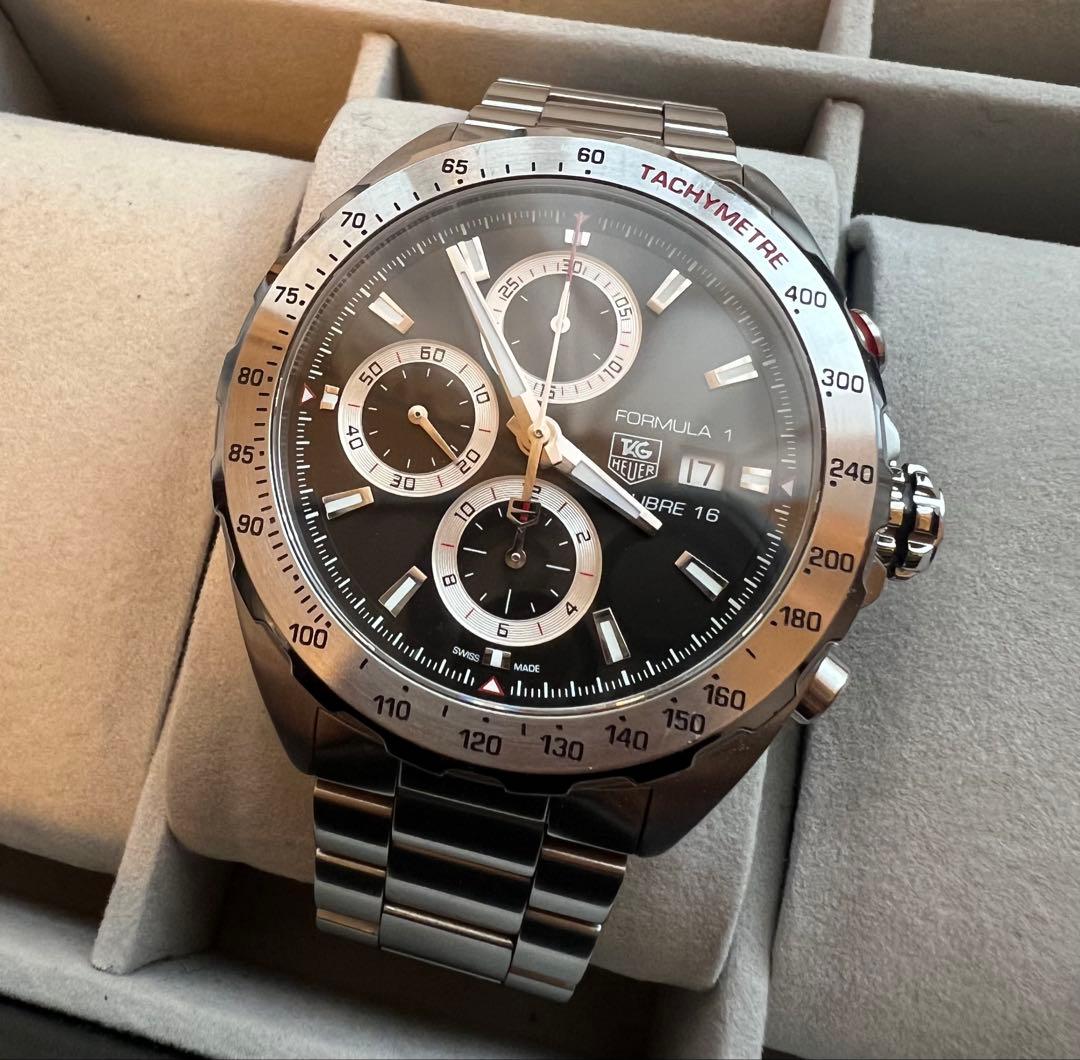 タグホイヤー TAG Heuer フォーミュラ1 デイト 自動巻腕時計 カレラ