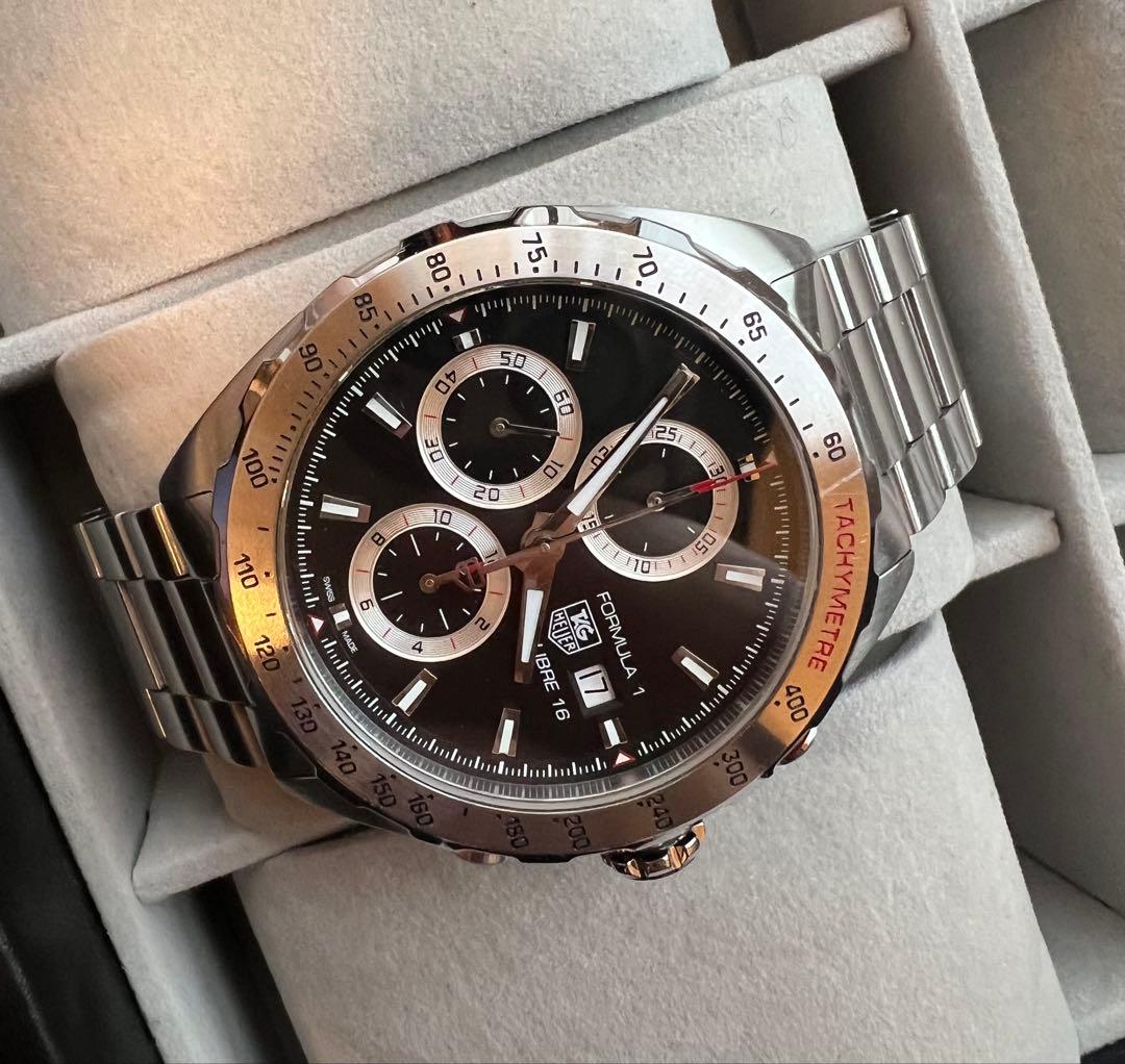 タグホイヤー TAG Heuer フォーミュラ1 デイト 自動巻腕時計 カレラ