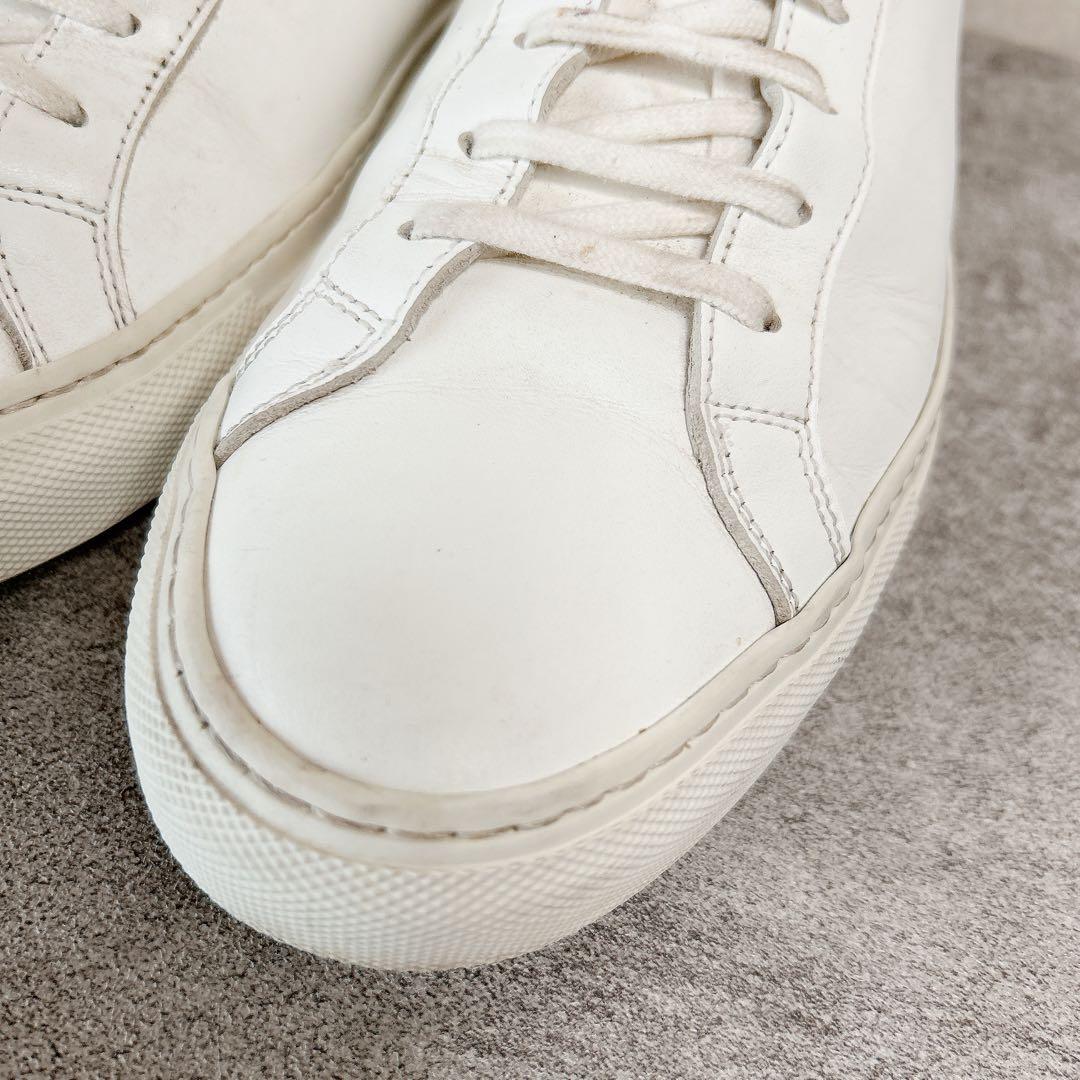 コモンプロジェクト アキレスロー 42 スニーカー 本革 イタリア製 1528