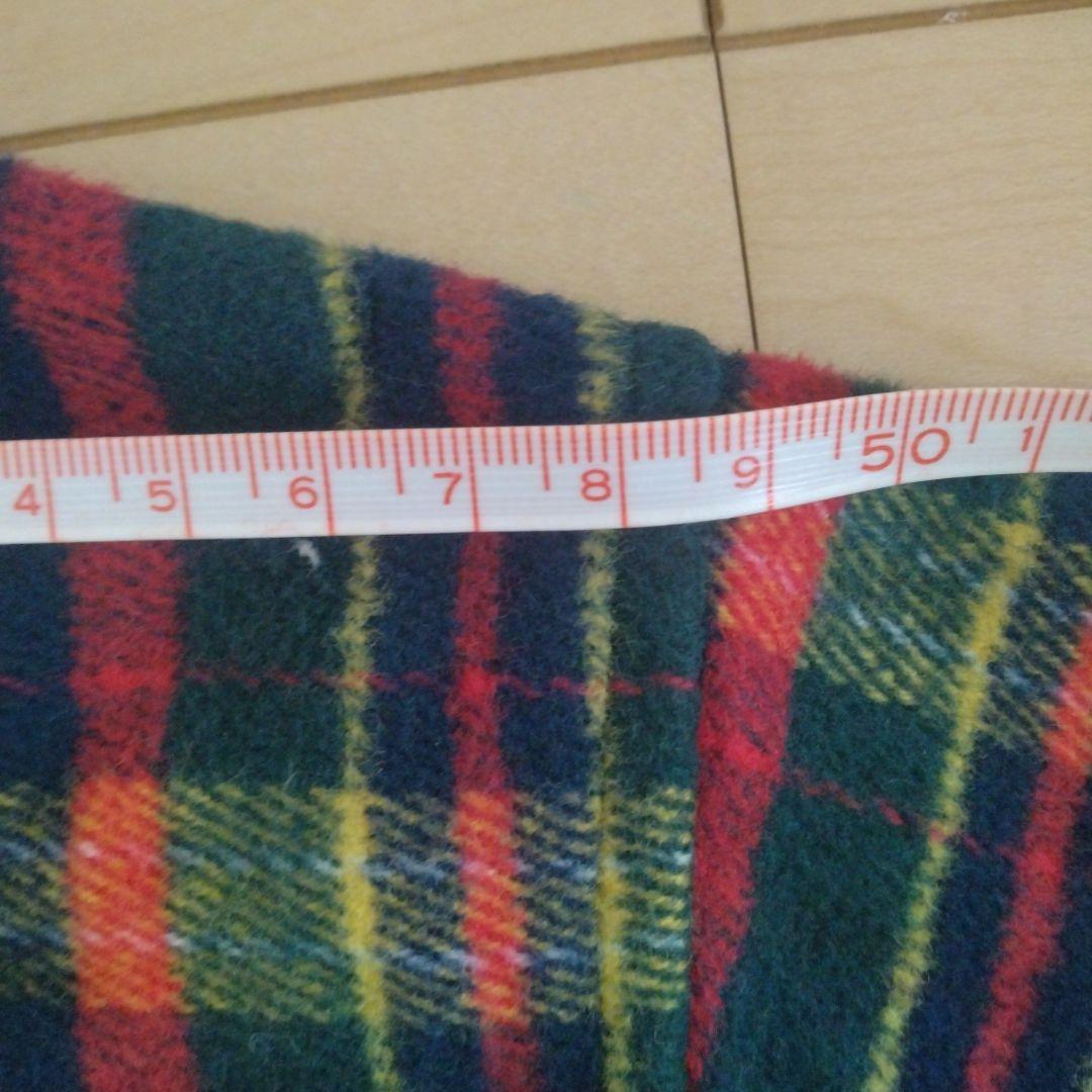 未使用NON NO マドモアゼルノンノン チェックネルシャツ PAPAS