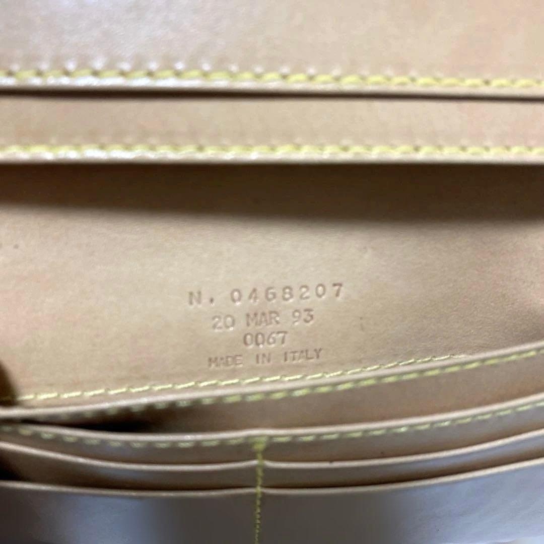 未使用エトロ ETRO 二つ折り財布 ウォレット 長財布 PVC レザー 総柄