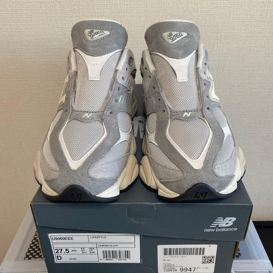【美品】New Balance U9060EEE Slate Grey 27.5