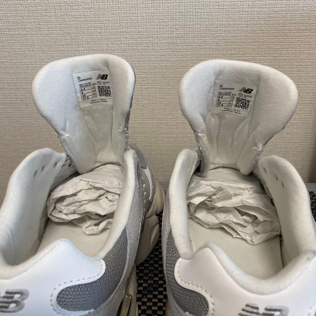 【美品】New Balance U9060EEE Slate Grey 27.5