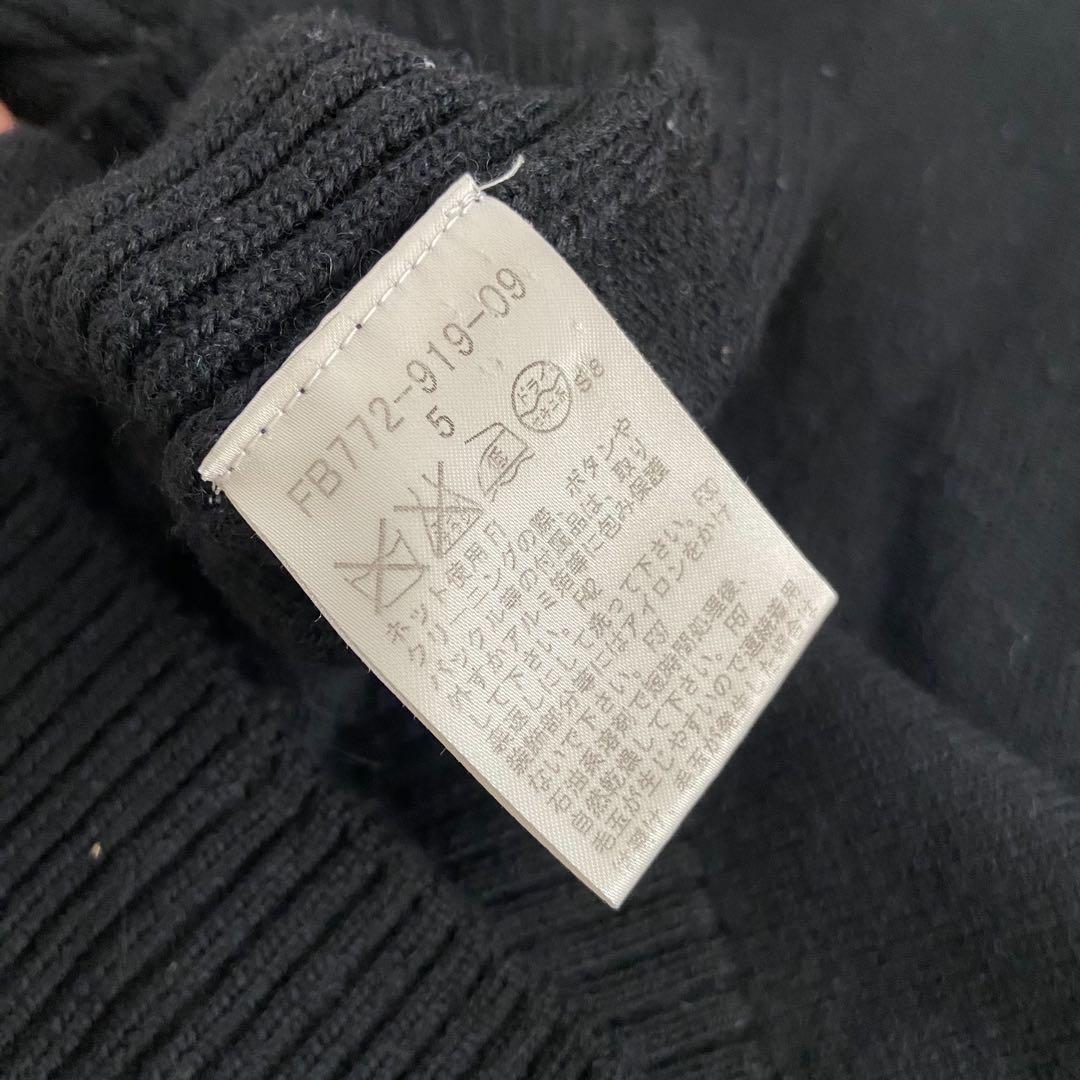 希少アルパカウール　メガチェック　シャツニット　Burberry London