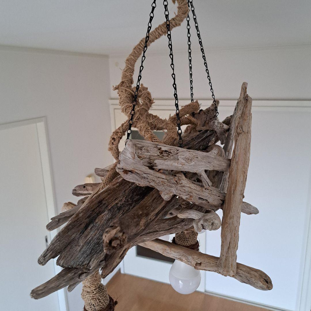 NO.L280 流木ペンダントライト 5灯　LED60W相当×5灯付　20帖OK