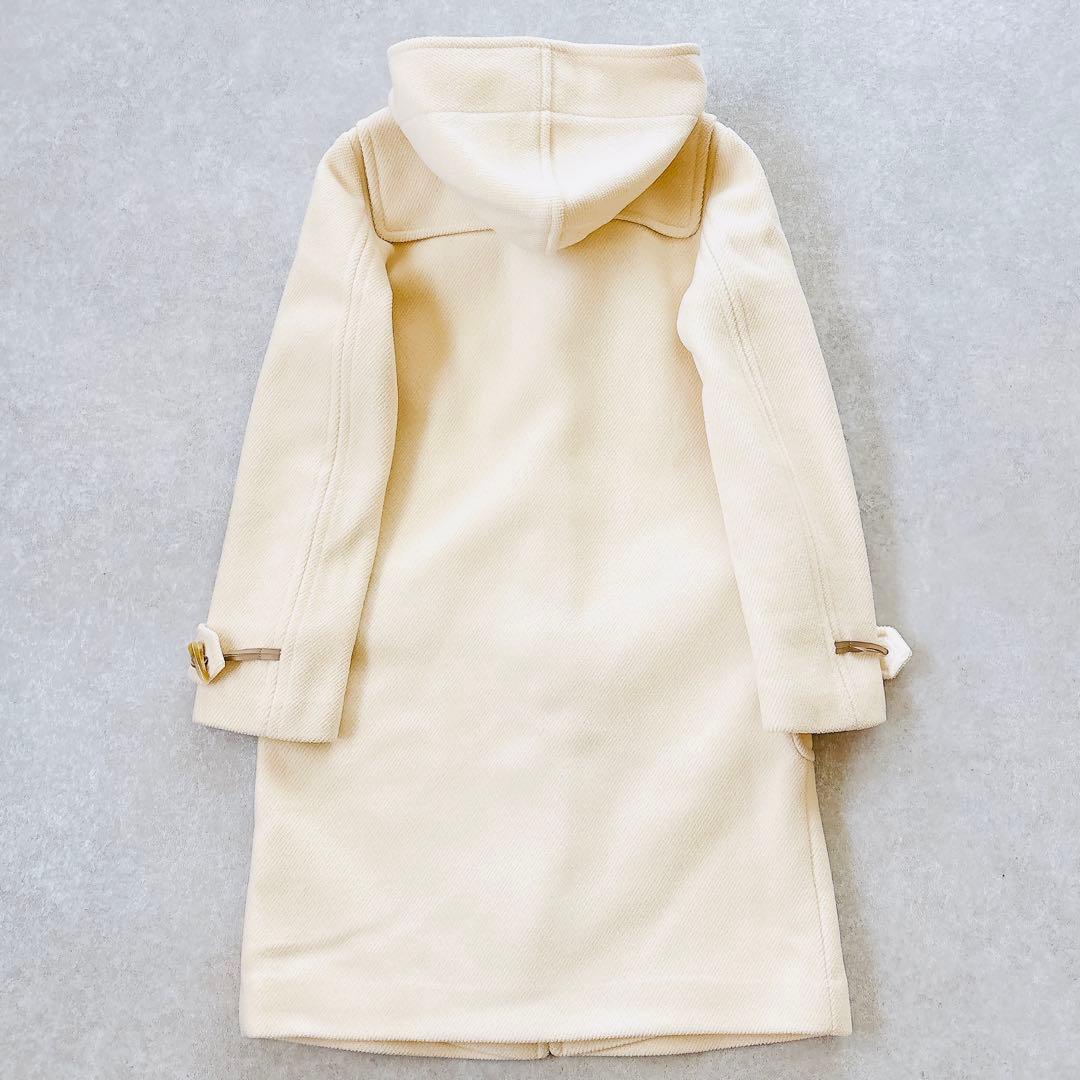 美品 ユナイテッドアローズ パイルメルトンロングダッフルコート バロムブローサ